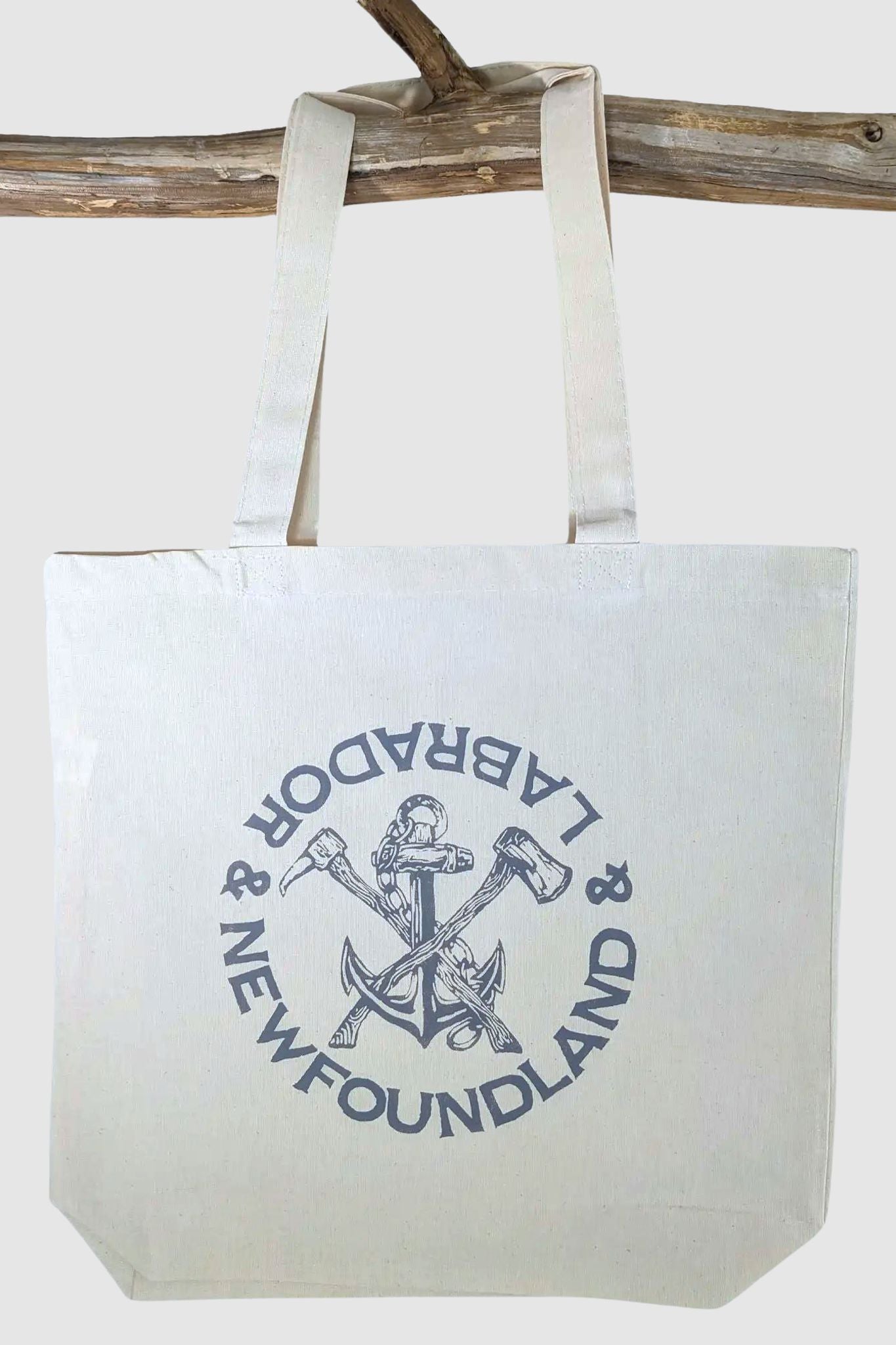Newfoundland & Labrador Antique Anchor Tote Bag
