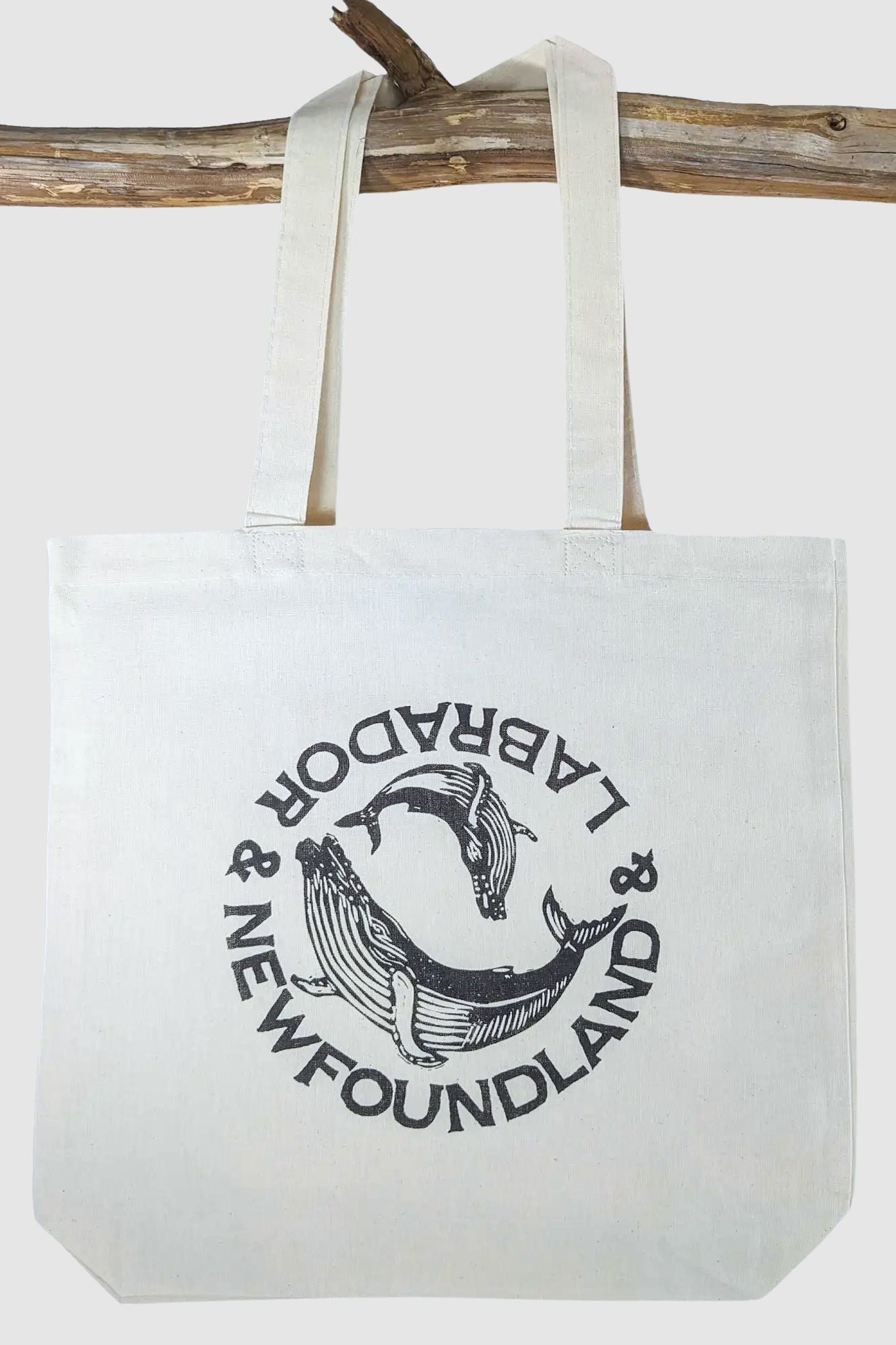 Newfoundland & Labrador Humpback Whale Pair Tote Bag