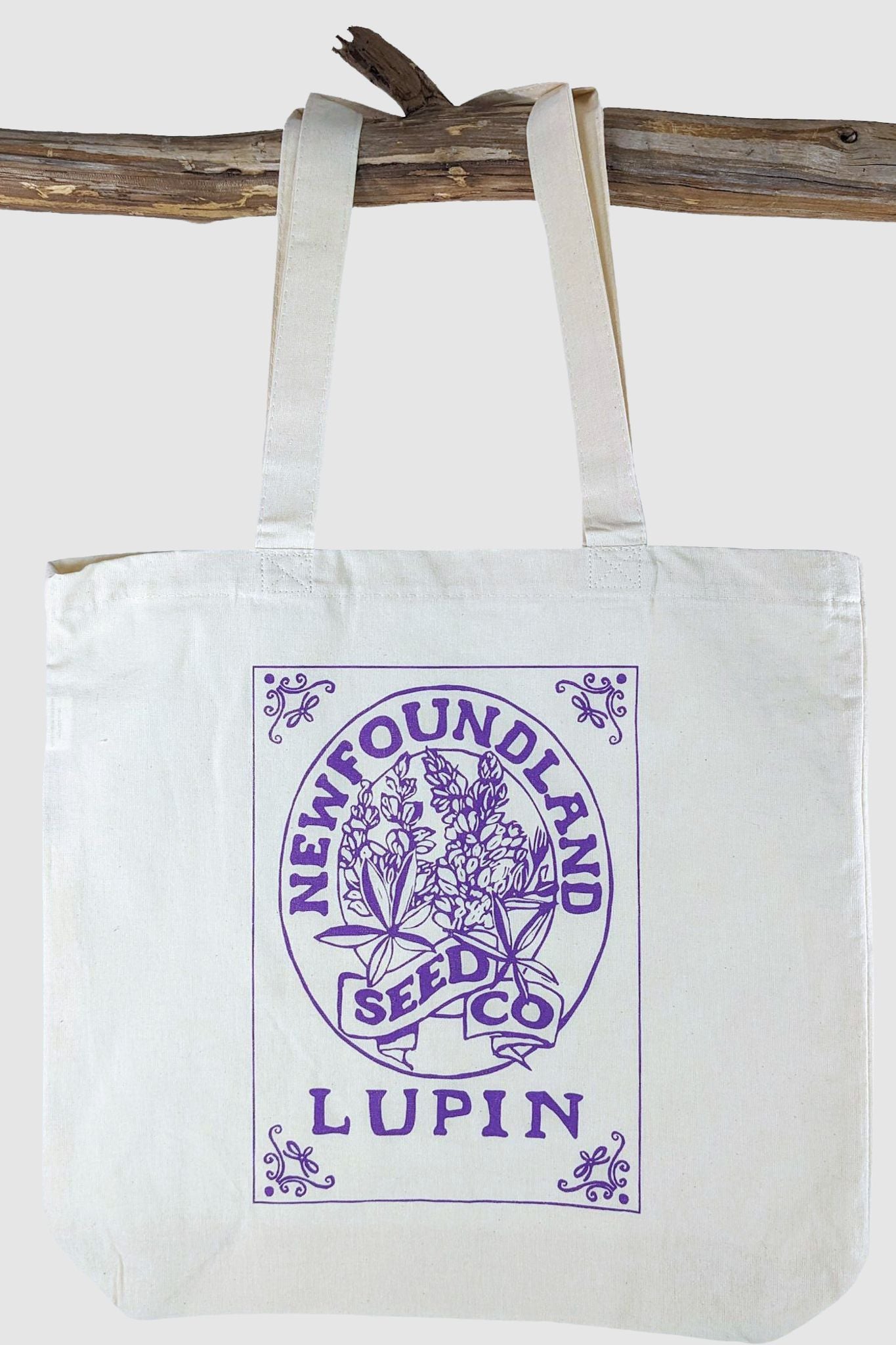 Newfoundland Lupin Tote Bag
