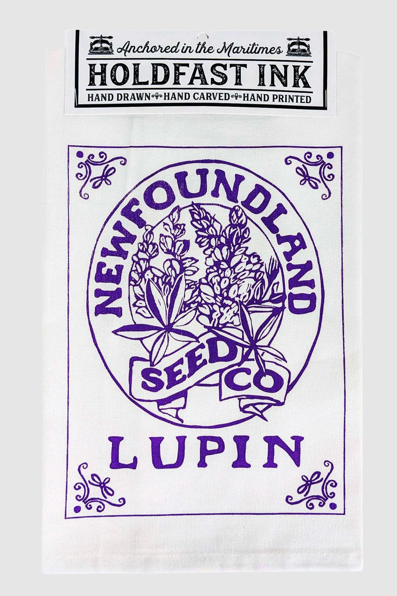 Newfoundland Lupin Tea Towel