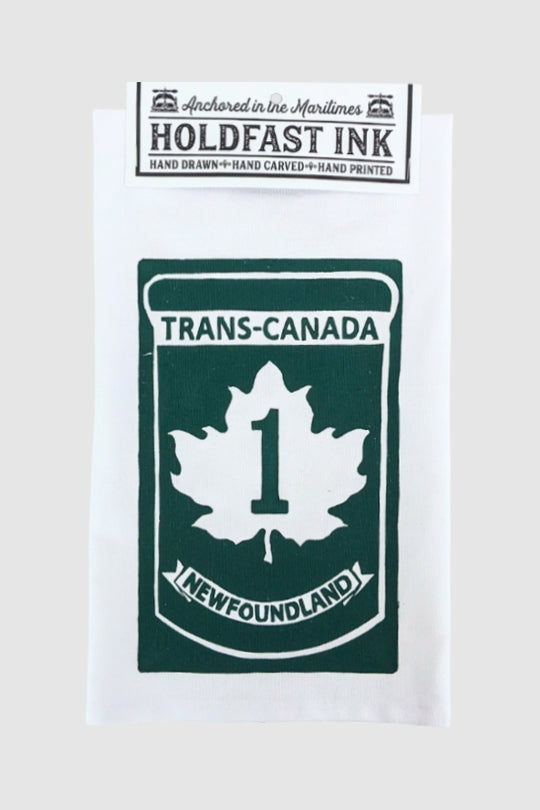Newfoundland Trans-Canada Tea Towel