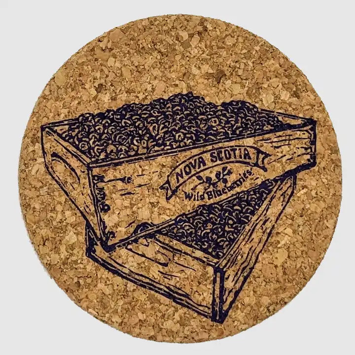 Nova Scotia Wild Blueberries Coasters