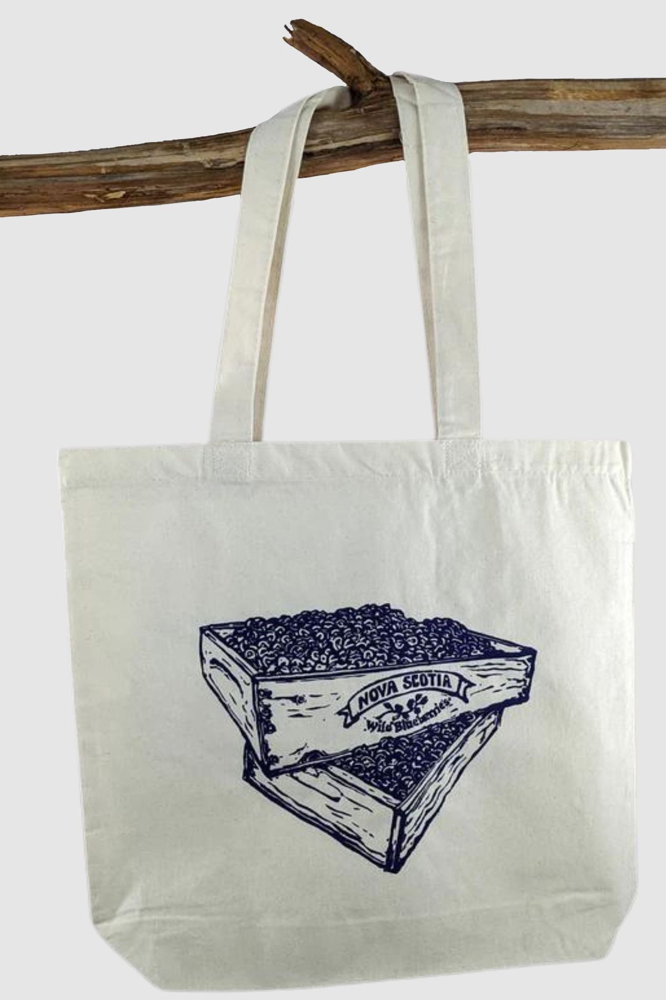 Nova Scotia Wild Blueberries Tote Bag