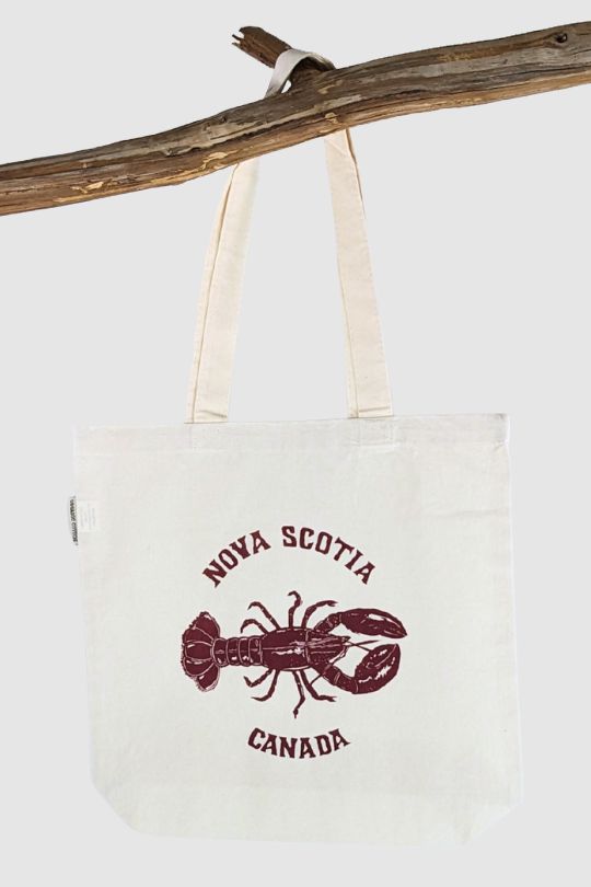 Nova Scotia Lobster Tote Bag