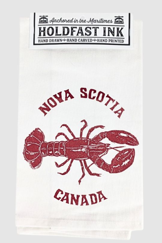 Nova Scotia Lobster Tea Towel