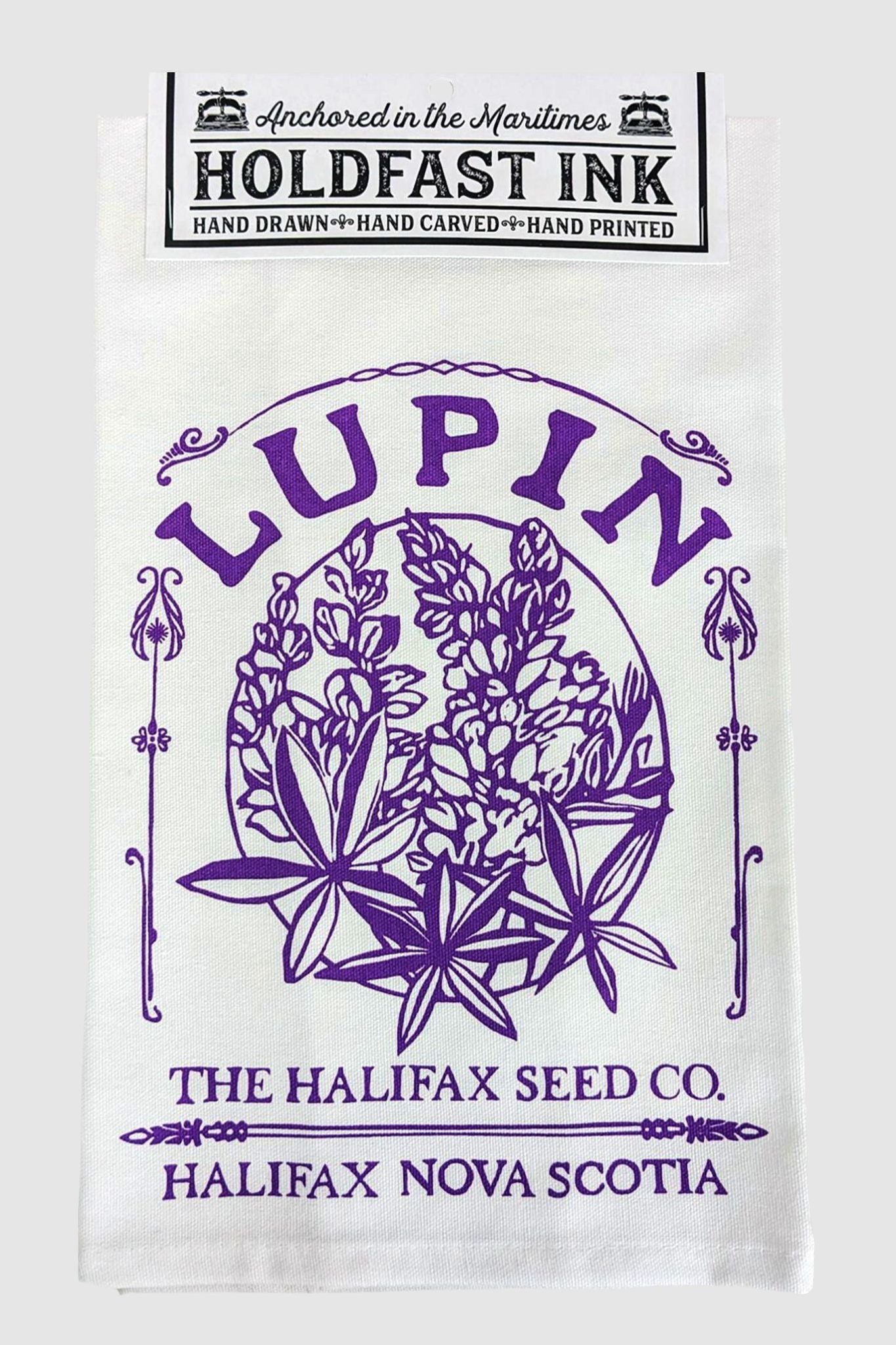 Nova Scotia Lupin Tea Towel