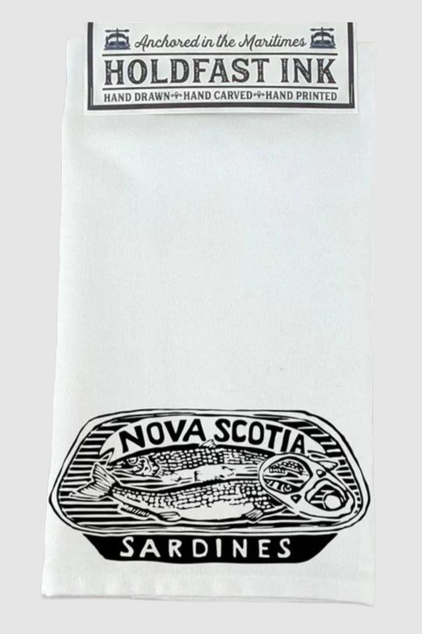 Nova Scotia Sardines Tea Towel