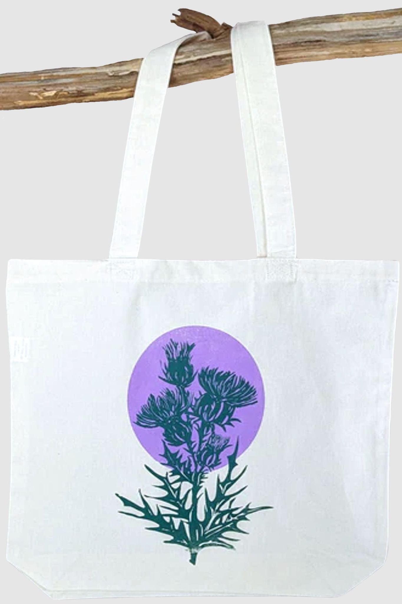 Nova Scotia Scottish Thistle Tote Bag
