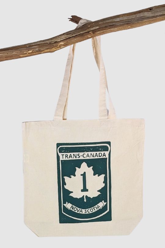 Nova Scotia Trans-Canada Tote Bag