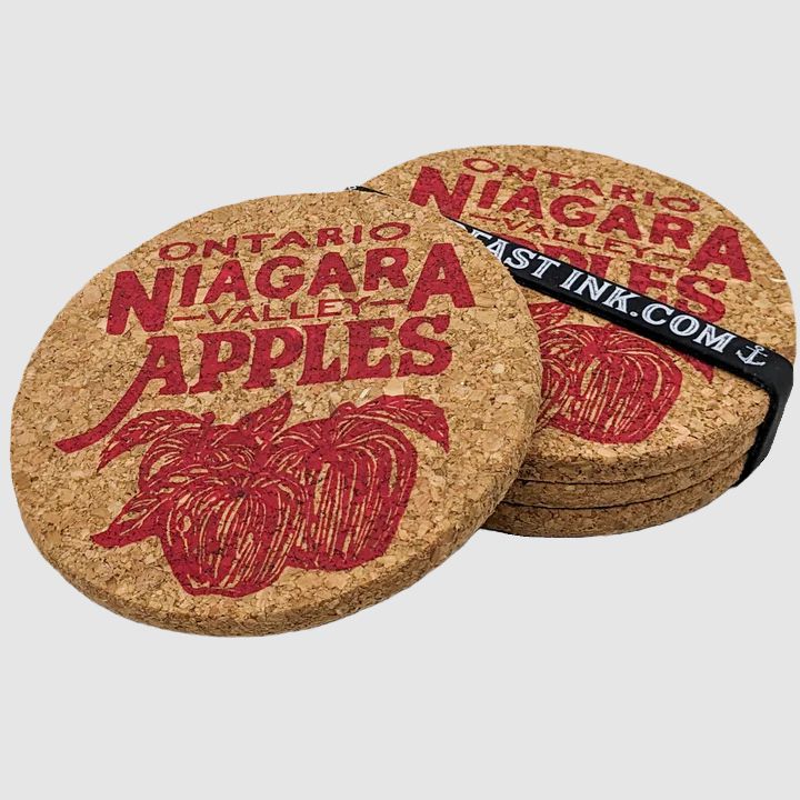 Niagara Valley Apples Coasters