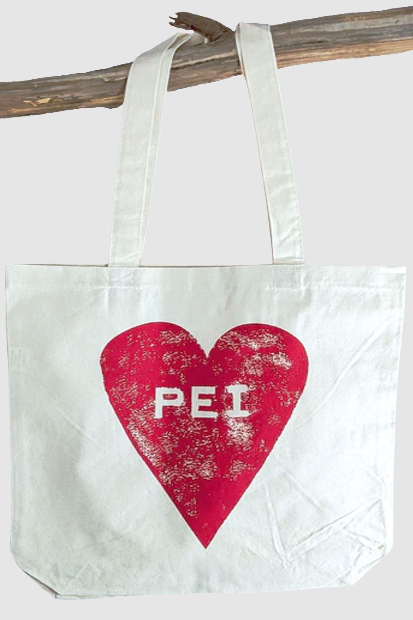 PEI Heart Tote Bag