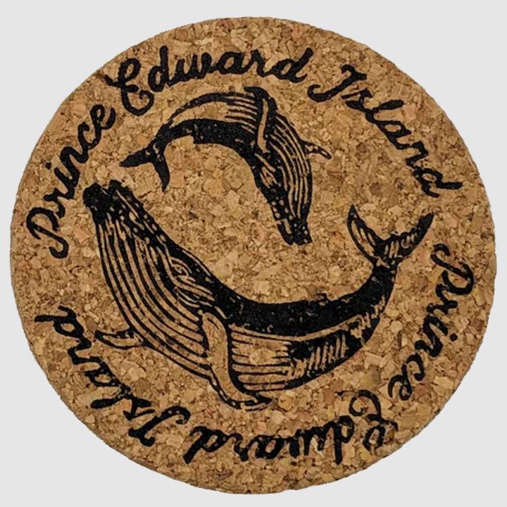 Prince Edward Island Humpback Whale Pair Coasters
