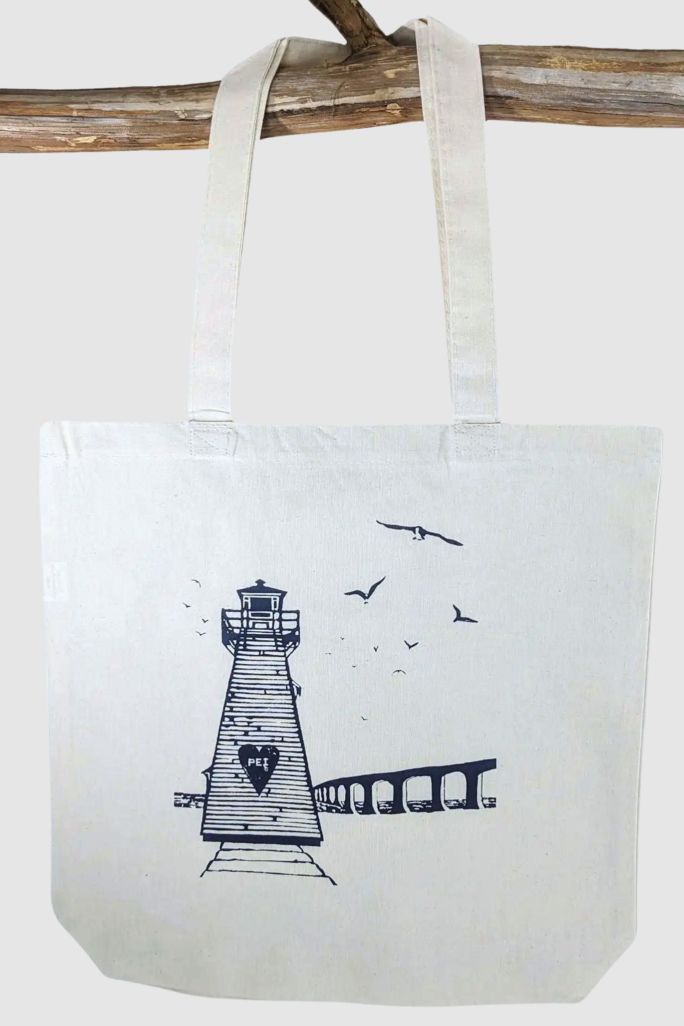 Prince Edward Island Lighthouse Tote Bag