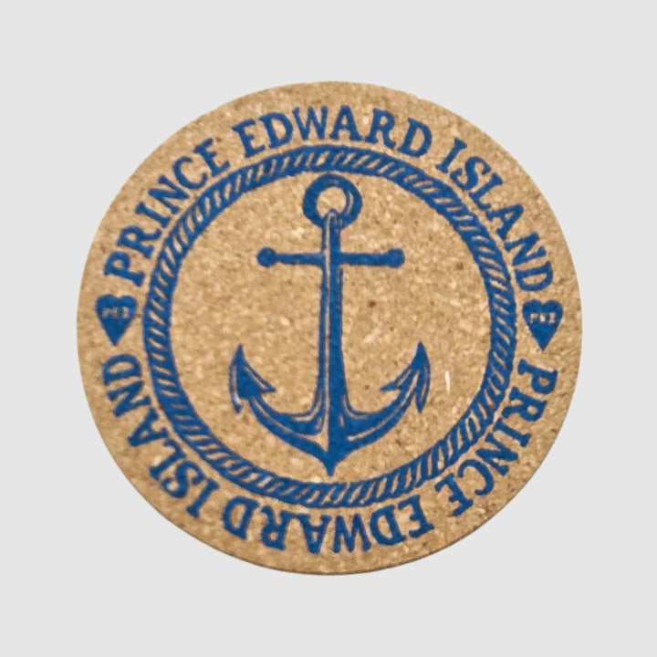 Prince Edward Island Rope Anchor Coasters
