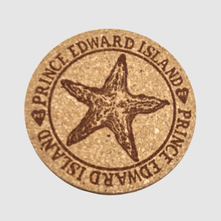 Prince Edward Island Starfish Coasters