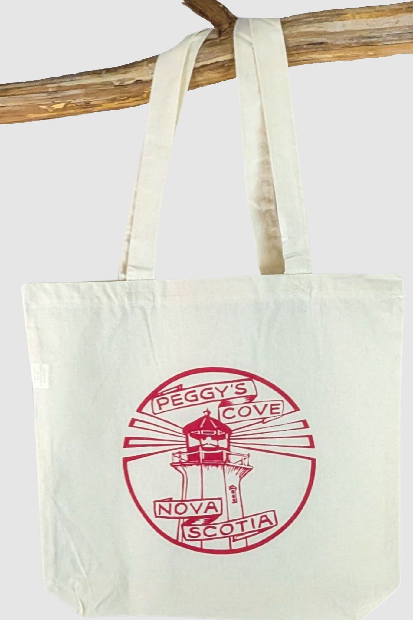 Peggy's Cove Lighthouse Tote Bag