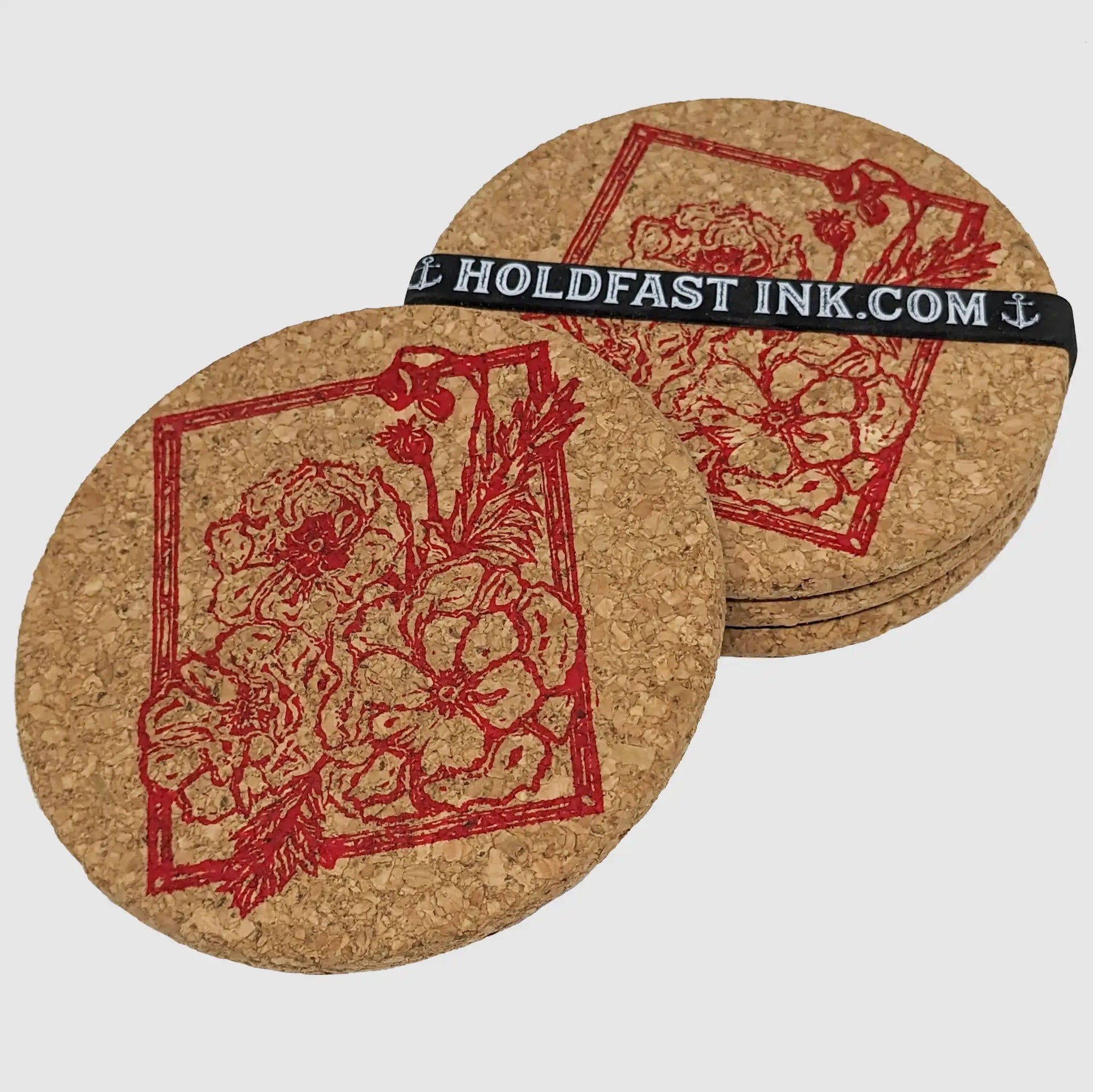 Poppies Coasters