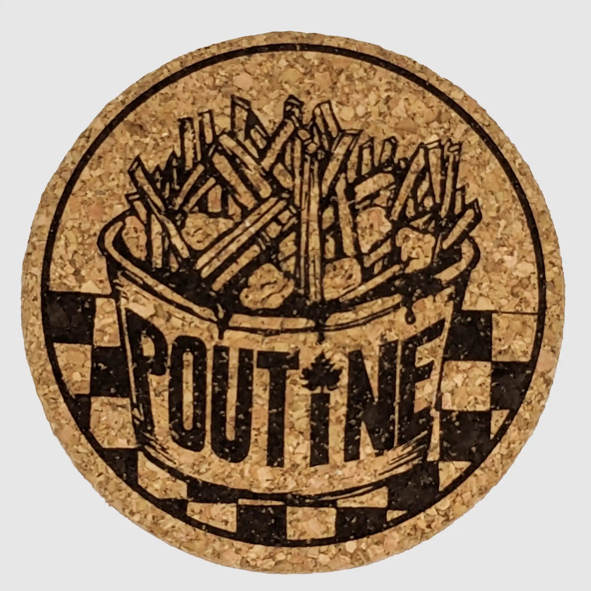 Canadian Poutine Coasters