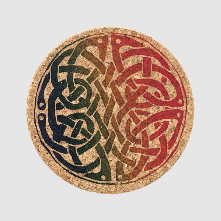 PRIDE Celtic Knot Coasters