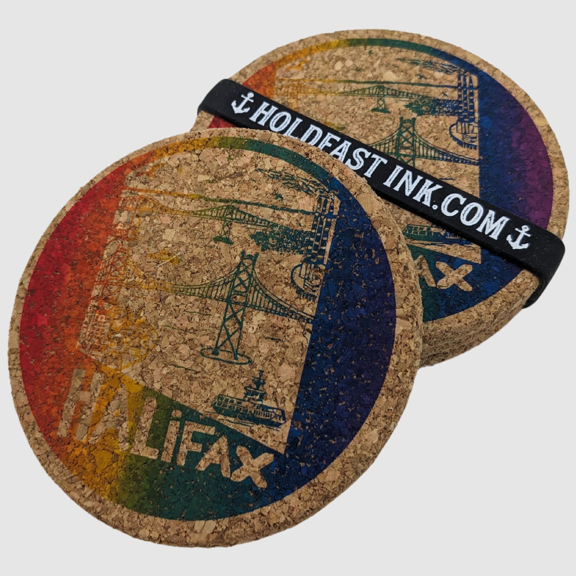 PRIDE Halifax Bridges Coasters