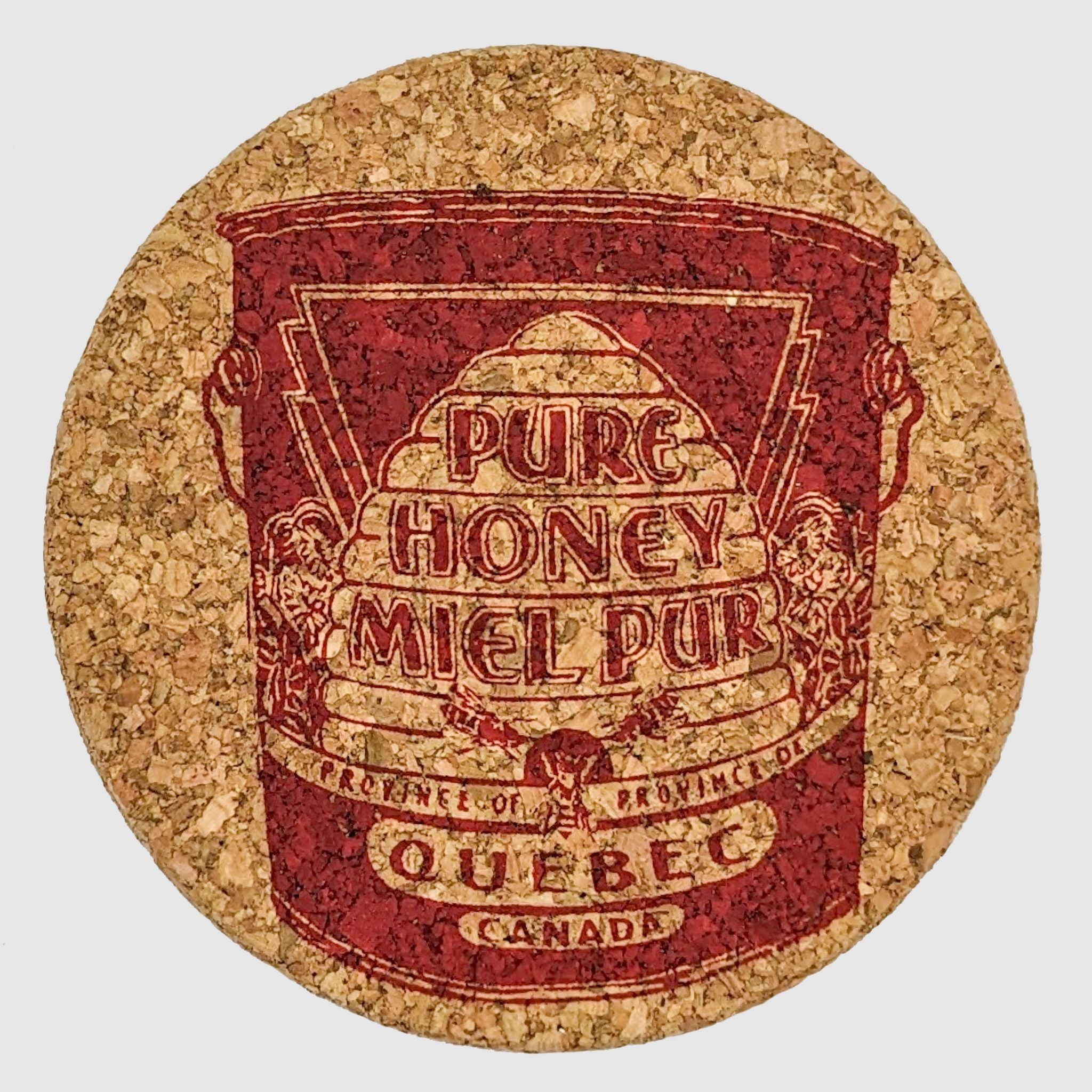 Québec Honey Coasters