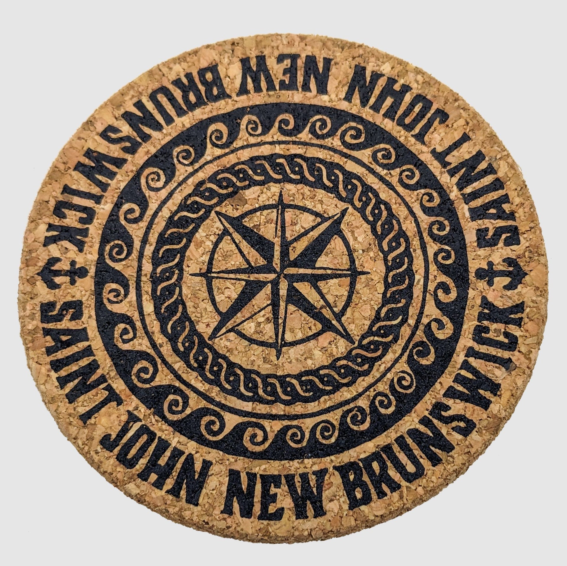 Saint John Compass Rose Coasters