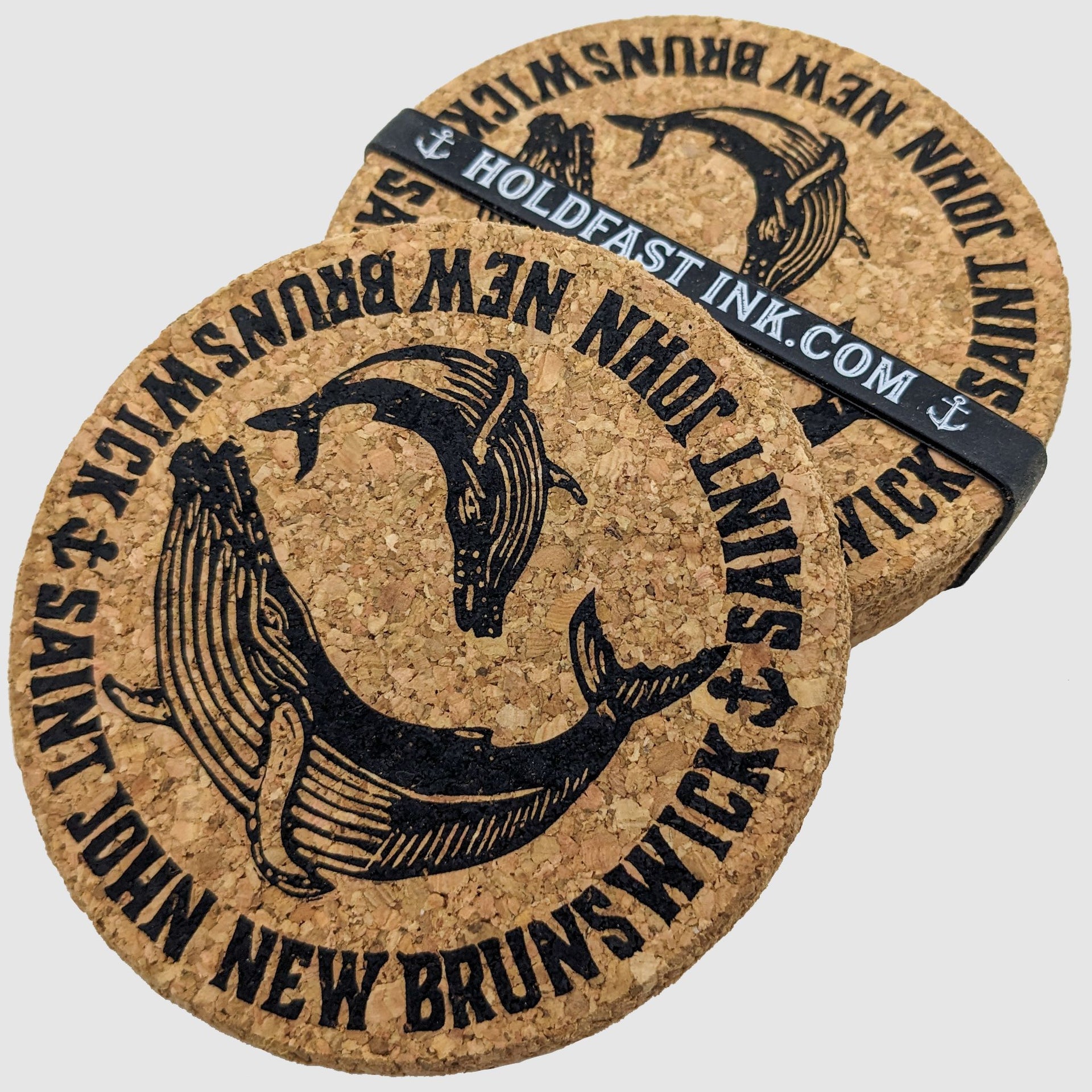 Saint John Humpback Whale Pair Coasters