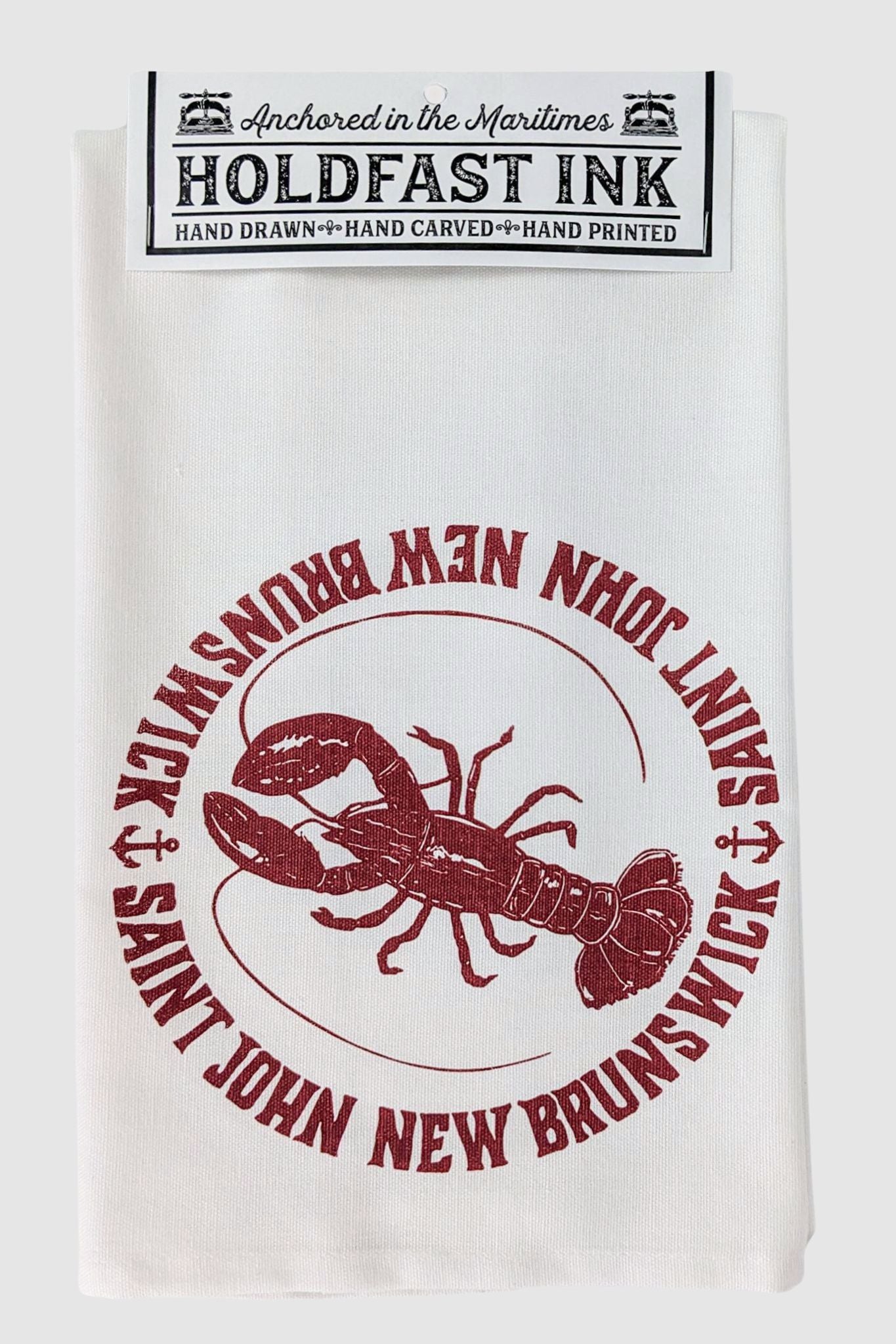 Saint John Lobster Tea Towel