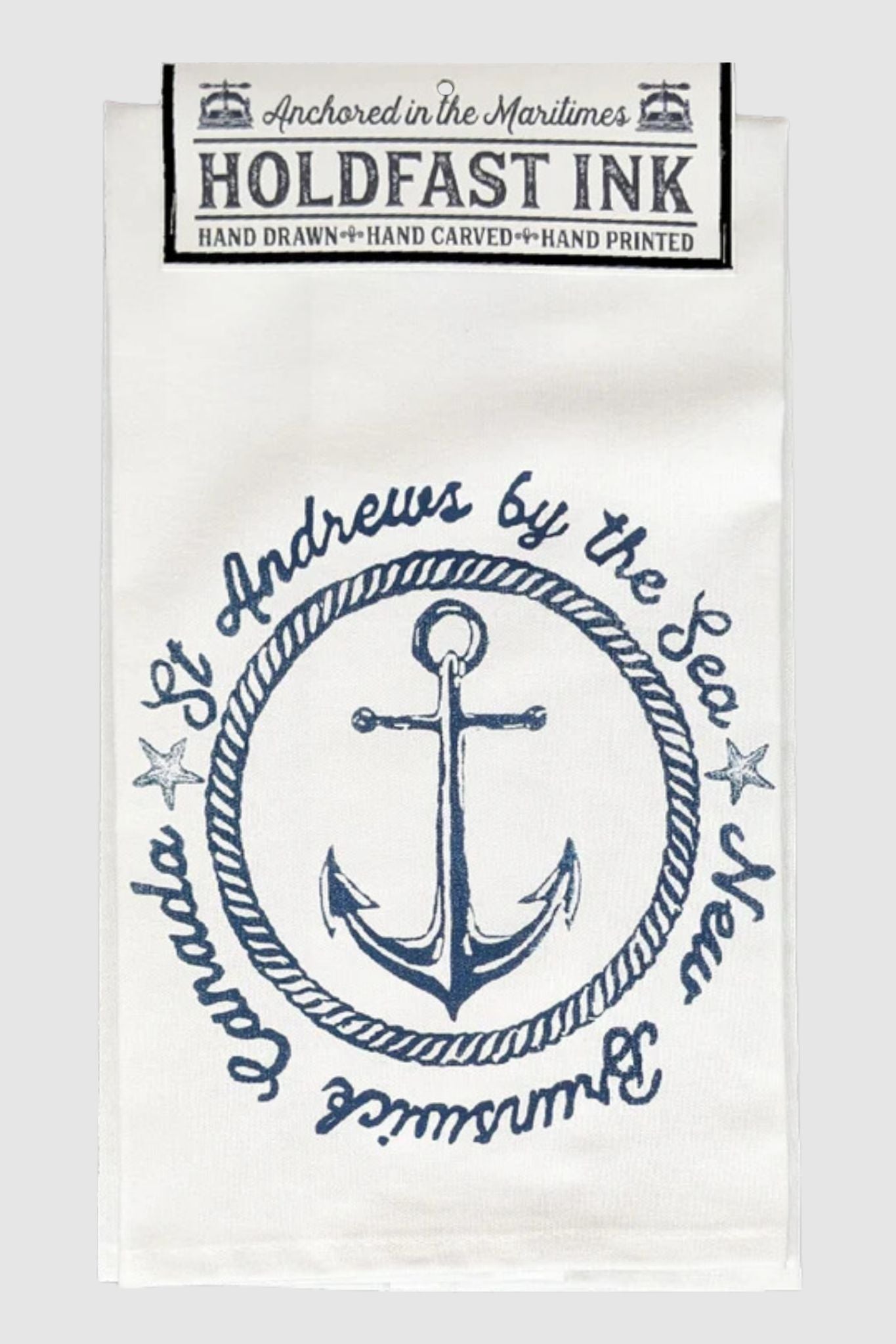 St. Andrews Rope Anchor Tea Towel