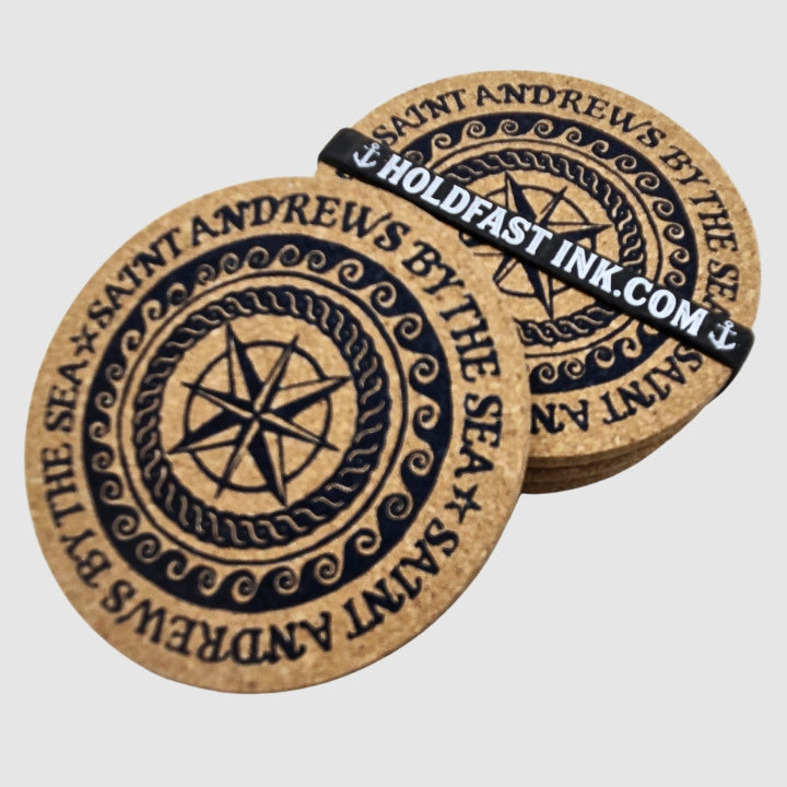St. Andrews Compass Rose Coasters