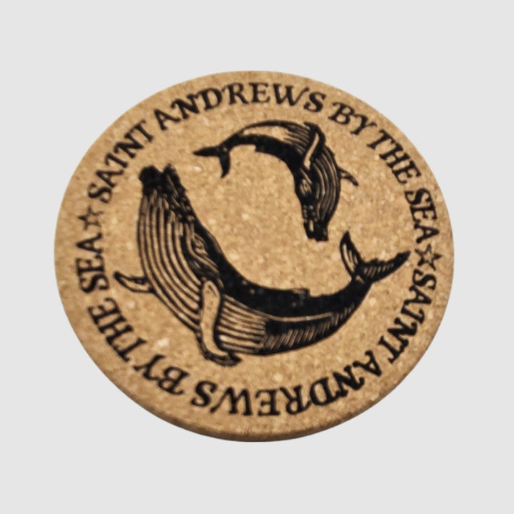 St. Andrews Humpback Whale Pair Coasters