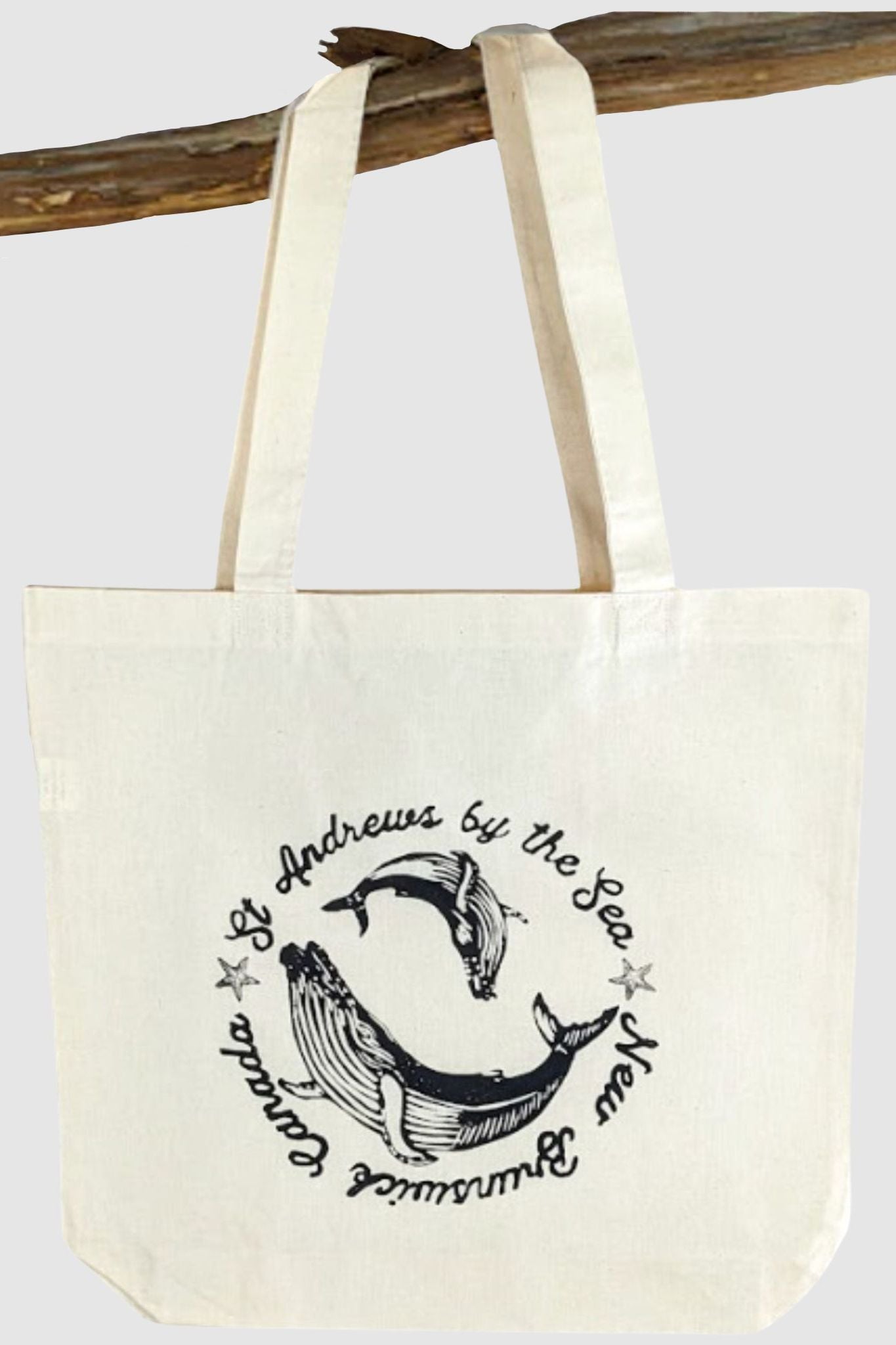 St. Andrews Humpback Whale Pair Tote Bag
