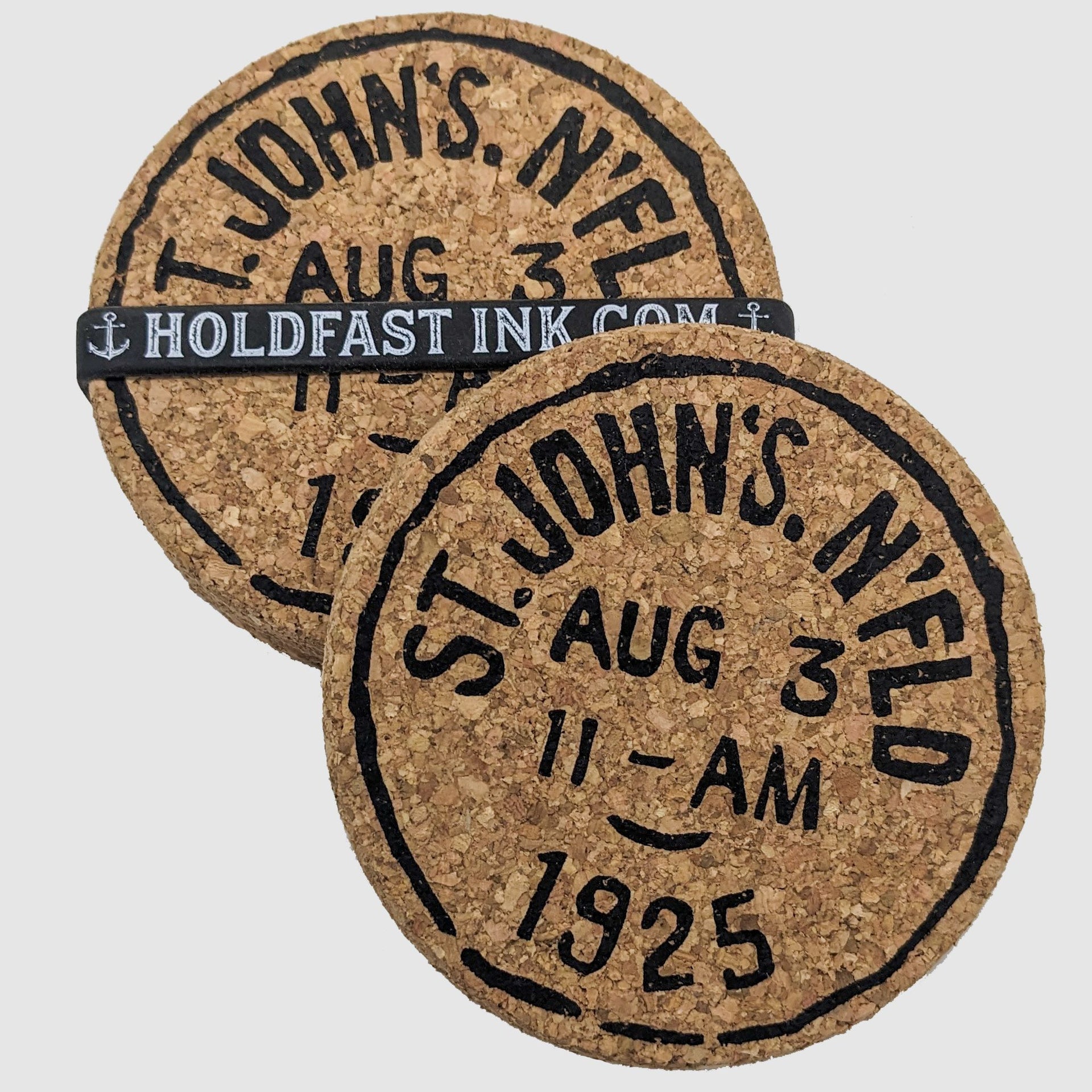 St. John's Vintage Postmark Coasters