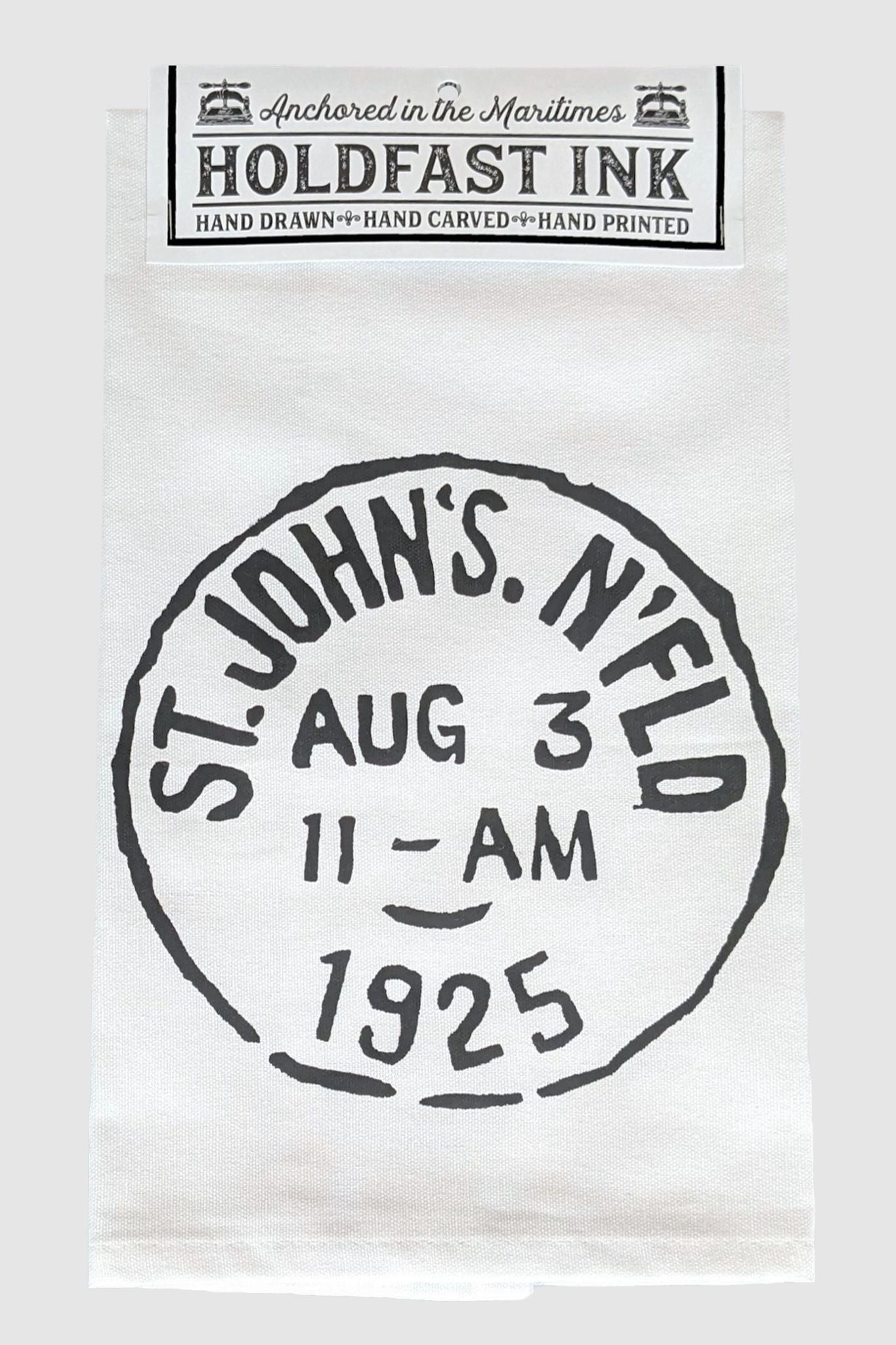 St. John's Vintage Postmark Tea Towel