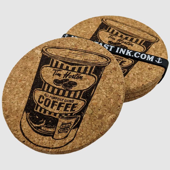 Vintage Tim Hortons Tin Coasters