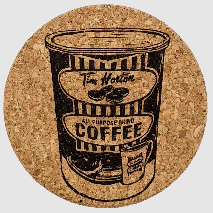 Vintage Tim Hortons Tin Coasters