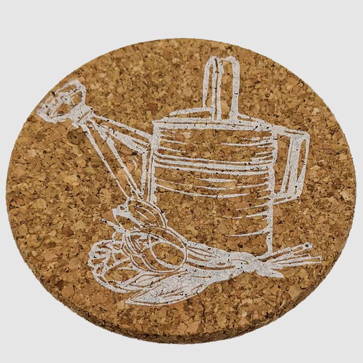 Watering Can & Tulips Coasters