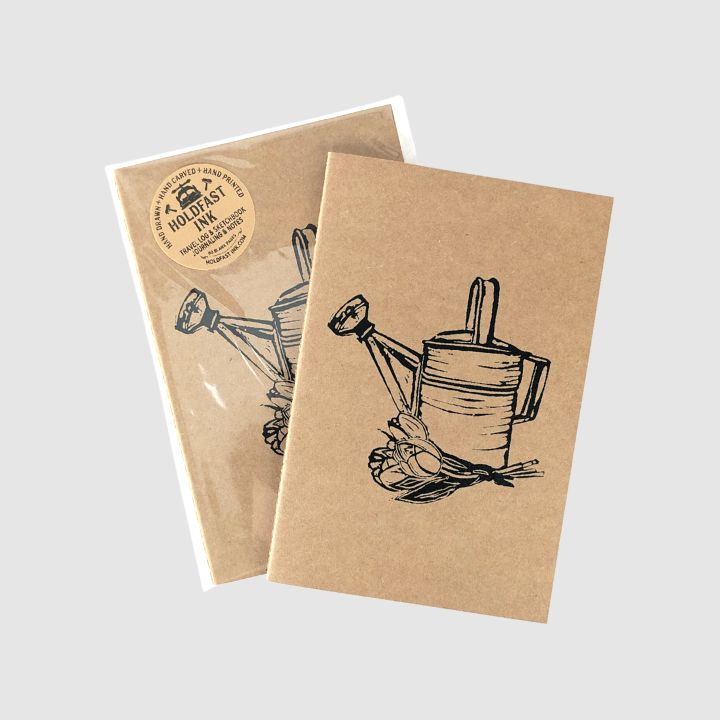Watering Can & Tulips Journal