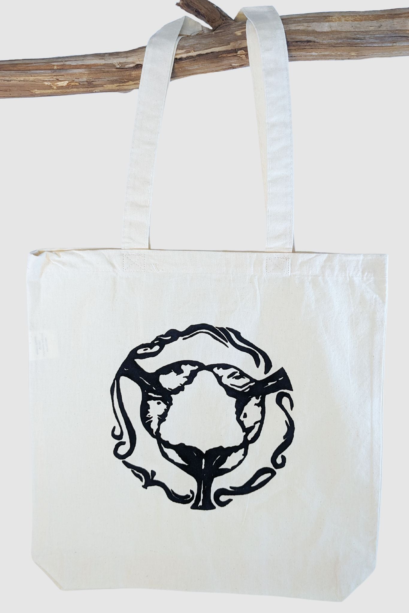 Whale Tail Trio Tote Bag