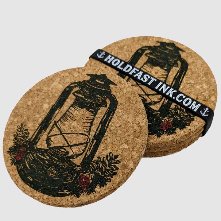 Winter Lantern Coasters