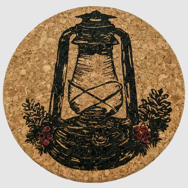 Winter Lantern Coasters