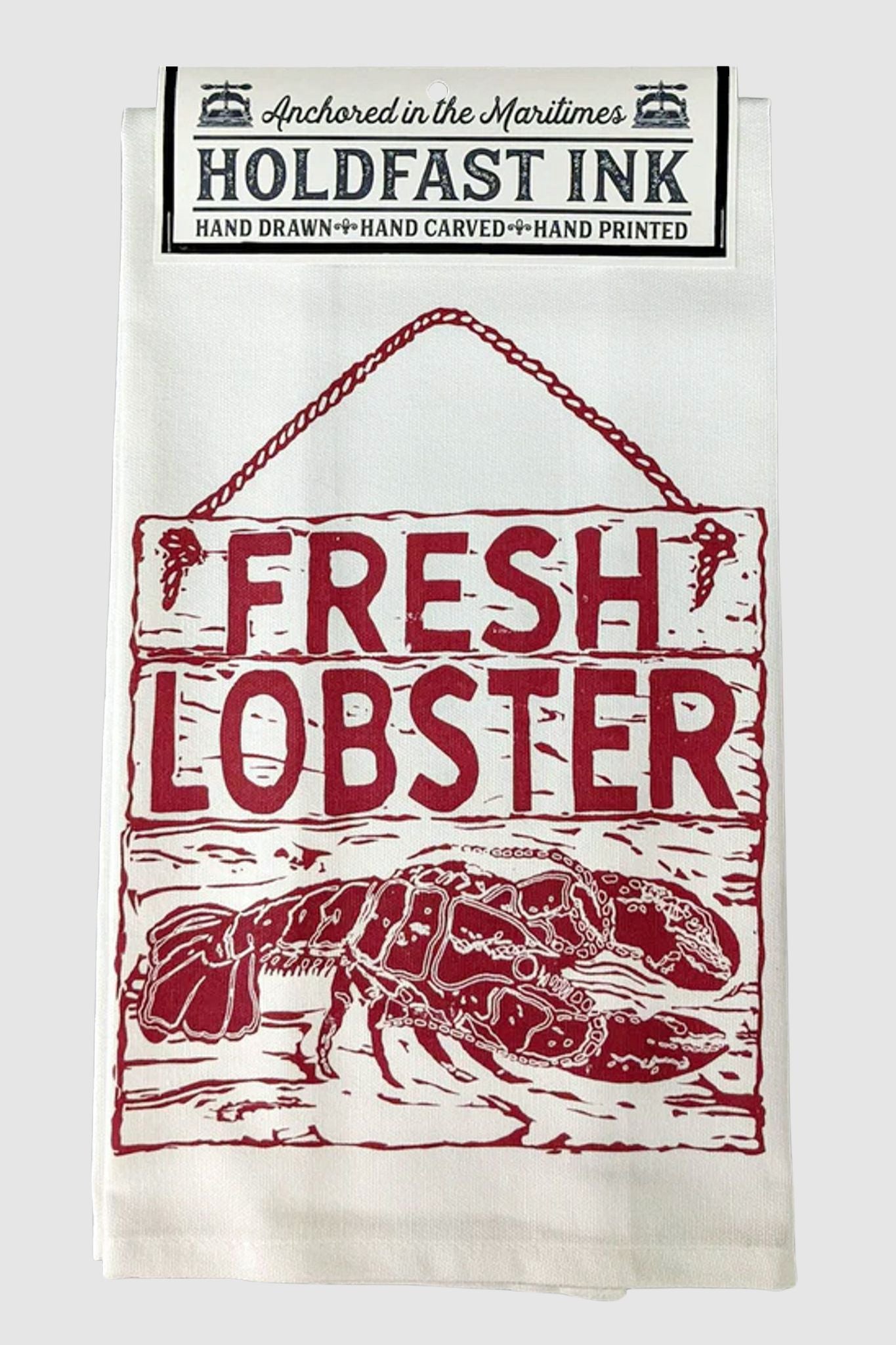 Fresh Lobster Tea Towel